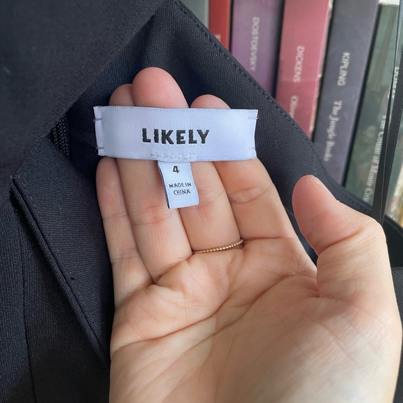 Likely Carolyn Dress (black formal dress with halter neckline) size 2/4 - Picture 5 of 8